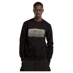 блуза,мъжки,пуловери,g,star,stacked,old,skool,logo,sweatshirt,black