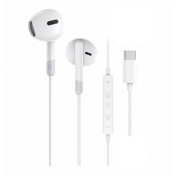 слушалки,слушалки,tech,one,tech,tec1301,type,c,earphones,white,(white)