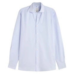 риза,с,дълъг,ръкав,мъжки,ризи,ecoalf,alfredo,long,sleeve,shirt,blue