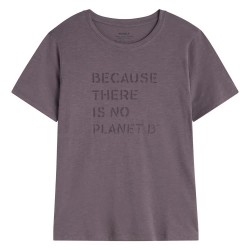 тениска,дамски,тениски,ecoalf,ambel,short,sleeve,t,shirt,peppercorn,(purple)