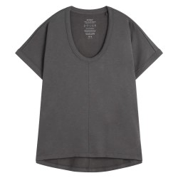 тениска,дамски,тениски,ecoalf,graus,short,sleeve,t,shirt,grey