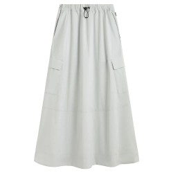 пола,дамски,поли,и,рокли,ecoalf,kano,skirt,grey,(light,grey)