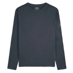 тениска,мъжки,тениски,ecoalf,laredo,long,sleeve,t,shirt,steel,blue,(blue)