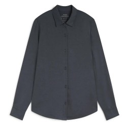 риза,с,дълъг,ръкав,дамски,блузи,дамски,ризи,ecoalf,lasa,long,sleeve,shirt,grey