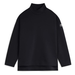 блуза,дамски,блузи,ecoalf,maia,sweatshirt,black,(black)