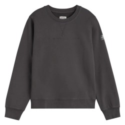 блуза,дамски,блузи,ecoalf,ondara,sweatshirt,asphalt,(grey)