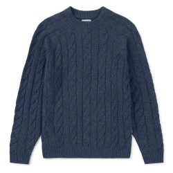 блуза,мъжки,пуловери,ecoalf,tilo,sweater,blue,(blue,indigo)