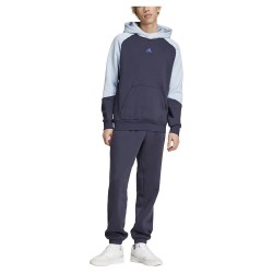 анцуг,мъжки,анцузи,adidas,sportswear,fleece,colorblock,tracksuit,legend,ink,wonder,blue,(blue,grey)