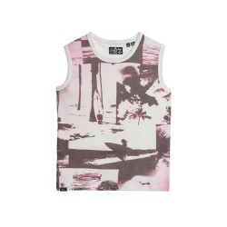 тениска,дамски,тениски,superdry,photographic,logo,slim,sleeveless,t,shirt,beige,black,(cream)