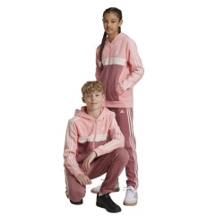 анцуг,детски,анцузи,adidas,tiberio,3,stripes,colorblock,fleece,tracksuit,semi,pink,spark,preloved,crimson,sandy,pink,(pink)
