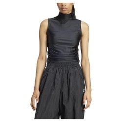 тениска,дамски,тениски,adidas,originals,ruched,sleeveless,t,shirt,black,(black)