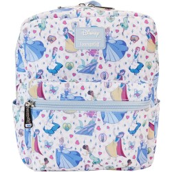 раница,раници,loungefly,nylon,manga,style,disney,princesses,backpack,multicolor