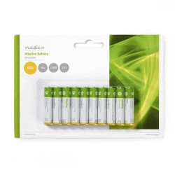 батерии,nedis,aaa,alkaline,battery,10,units,white,(clear)