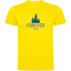 тениска,мъжки,тениски,kruskis,forever,short,sleeve,t,shirt,yellow