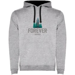 суичър,мъжки,пуловери,kruskis,forever,two,colour,hoodie,heather,grey,black,(grey)