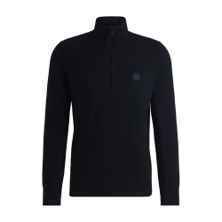 блуза,мъжки,пуловери,boss,kanobix,s,10265846,half,zip,sweater,dark,blue,(blue)