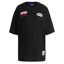 тениска,дамски,тениски,hugo,b,2,10262283,short,sleeve,t,shirt,black,(black)