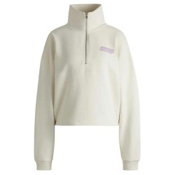 тениска,дамски,тениски,hugo,dahanna,b,10253077,long,sleeve,t,shirt,white