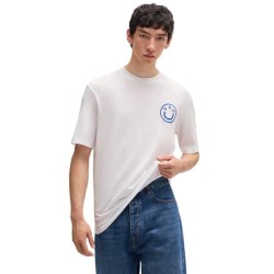 тениска,мъжки,тениски,hugo,nalumero,10266462,short,sleeve,t,shirt,white