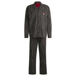 пижама,мъжки,пижами,hugo,nbc,10266997,long,sleeve,pyjama,grey