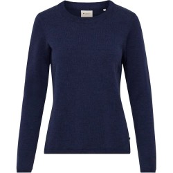 блуза,дамски,пуловери,дамски,плетени,дрехи,redgreen,jassica,sweater,dark,navy,melange,(blue)