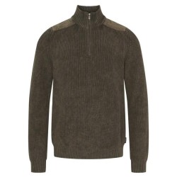 блуза,мъжки,пуловери,sea,ranch,archibald,half,zip,sweater,dark,brown,(brown)
