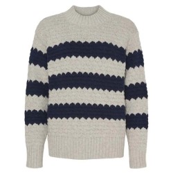 блуза,дамски,пуловери,дамски,плетени,дрехи,sea,ranch,sara,bubble,sweater,grey