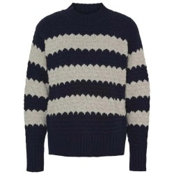 блуза,дамски,пуловери,дамски,плетени,дрехи,sea,ranch,sara,bubble,sweater,sr,navy