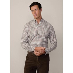 риза,с,дълъг,ръкав,мъжки,ризи,hackett,3,col,brushed,gingham,long,sleeve,shirt,grey