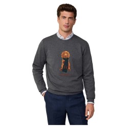 блуза,мъжки,пуловери,hackett,harry,sweatshirt,grey,(charcoal,grey)