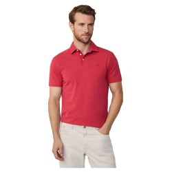 Hackett Selvedge Plkt short sleeve polo - Red (Summer Red) мъжки,блузи,с,яка,hackett,selvedge,plkt,short,sleeve,polo,red,(summer,red)