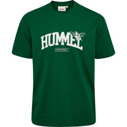 тениска,мъжки,тениски,hummel,university,bee,short,sleeve,t,shirt,white,(dark,green,dark,green)