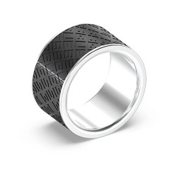 бижутерия,guess,jumr03226,ring,silver,k66,(clear)