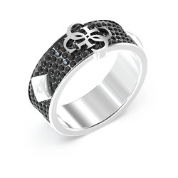 бижутерия,guess,jumr03232,ring,silver,t66,(silver)
