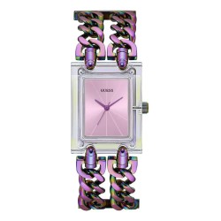 часовник,часовници,guess,mod,heavy,metal,watch,iridescent,purple,(pink)