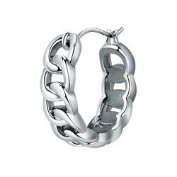 бижутерия,le,petite,story,brass,curb,chain,pdp,earrings,silver,(silver)