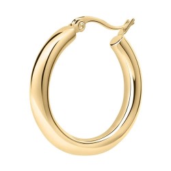 бижутерия,le,petite,story,hoop,cricle,2,mm,earrings,golden,(gold,golden)