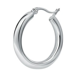бижутерия,le,petite,story,hoop,midi,2,mm,earrings,silver,(white)