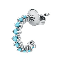 бижутерия,le,petite,story,hoop,tourquise,earrings,silver,(turquoise,green)