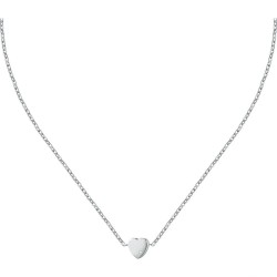 бижутерия,le,petite,story,love,steel,heart,necklace,silver,(silver)
