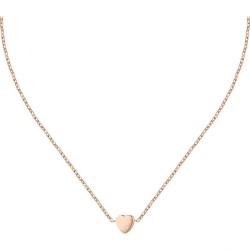 бижутерия,le,petite,story,love,steel,rg,heart,necklace,golden,(gold,pink)