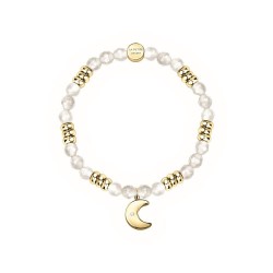 бижутерия,le,petite,story,natural,stone,agata,moon,bracelet,golden,(white)