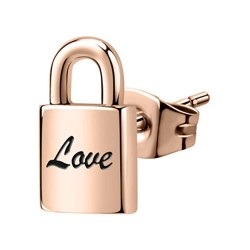 бижутерия,le,petite,story,padlock,rg,love,earrings,golden,(gold,golden)