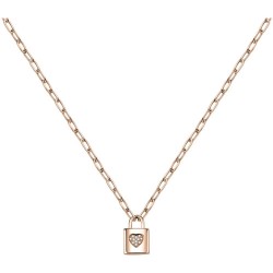бижутерия,le,petite,story,padlock,rg,necklace,golden,(gold,pink)