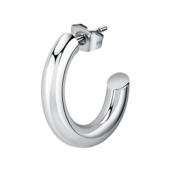 бижутерия,le,petite,story,steel,post,c,hoop,20,mm,earrings,silver