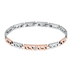 бижутерия,maserati,iconic,18.5,3,cm,bracelet,rose,gold,pink,(silver)