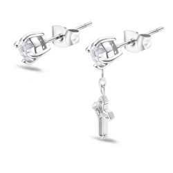 бижутерия,police,peage0036501,earrings,silver,(silver)