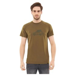 тениска,мъжки,тениски,viking,likelo,short,sleeve,t,shirt,olive,(brown)
