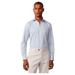 риза,с,дълъг,ръкав,мъжки,ризи,façonnable,fm301933,long,sleeve,shirt,yellow,blue,(blue)