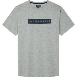 тениска,мъжки,тениски,façonnable,fm510247,short,sleeve,t,shirt,grey